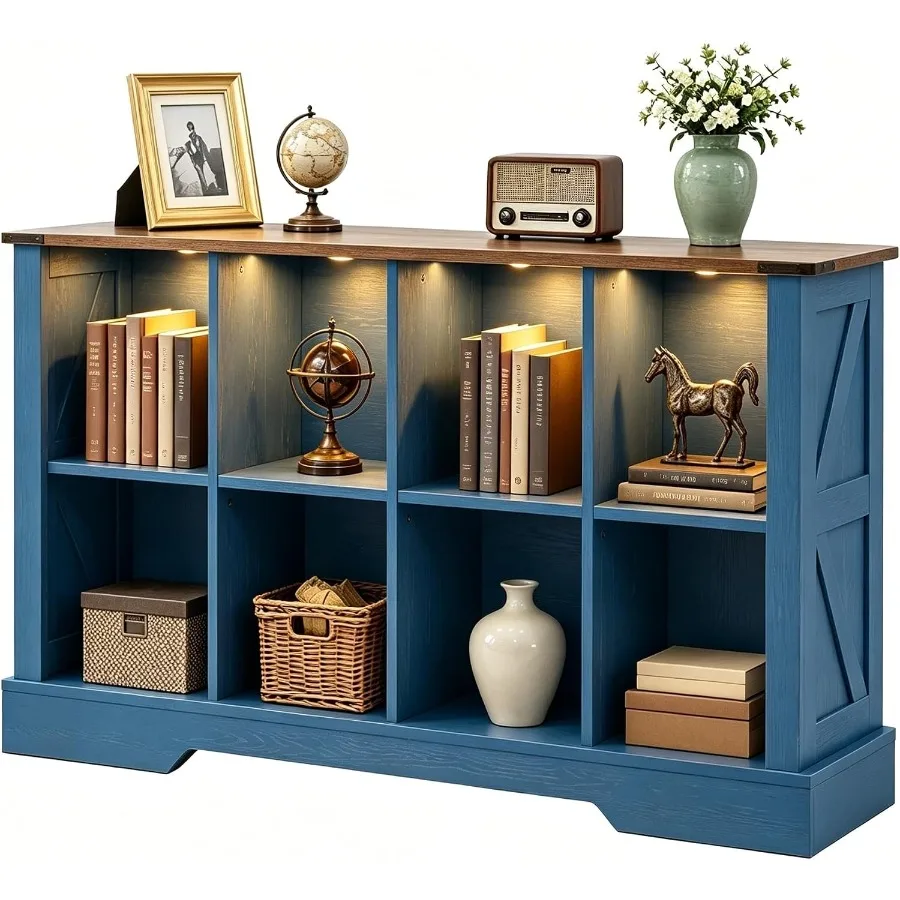 Books - 8 Cube Storage Organizer, 2-Tier Book